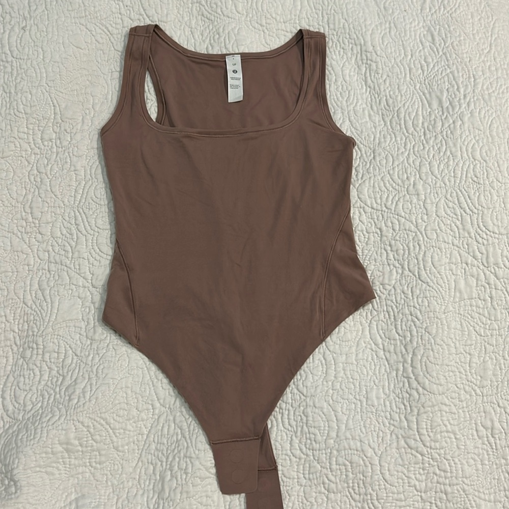 Lululemon wundermost ultra soft square next bodysuit
